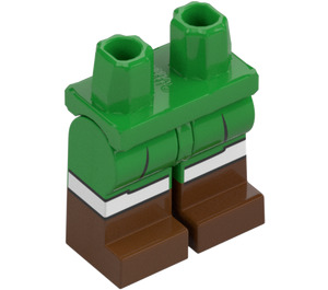 LEGO Bright Green Ocarina of Time Link Minifigure Hips and Legs (73200)