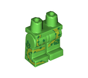 LEGO Leuchtend grün Anlage Monster Minifigure Hüften und Beine (3815 / 23718)