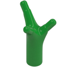 LEGO Fel groen Plant Stengel met 3 Stems (68211)