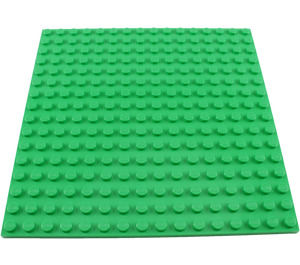 LEGO Bright Green Plate 16 x 16 with Underside Ribs (91405)