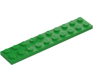 LEGO Jasno zielony Talerz 2 x 10 (3832)