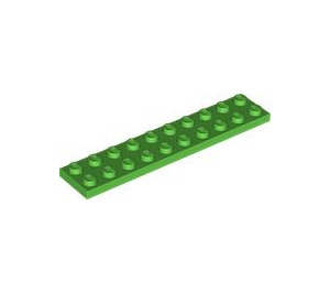 LEGO Vert clair assiette 2 x 10 (3832)