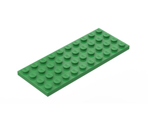 LEGO Leuchtend grün Platte 4 x 10 (3030)