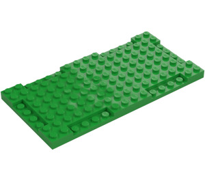 LEGO Bright Green Plate 8 x 16 x 0.7 (2629)