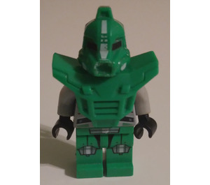 LEGO Bright Green Robot Sidekick met Armor minifiguur