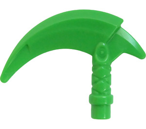 LEGO Bright Green Scythe with Hook