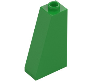 LEGO Verde brillante Pendenza 1 x 2 x 3 (75°) con bottoncino cavo (4460)