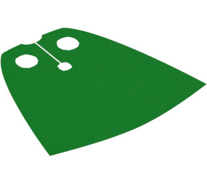 LEGO Bright Green Standard Cape with Regular Starched Texture (20458 / 50231)