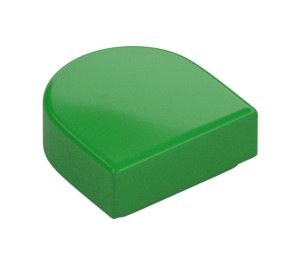 LEGO Bright Green Tile 1 x 1 Half Oval (24246 / 35399)