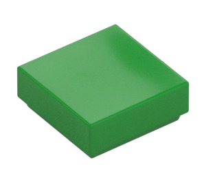 LEGO Verde brillante Piastrella 1 x 1 con scanalatura (3070 / 30039)