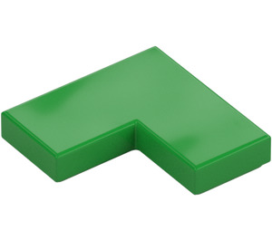 LEGO Bright Green Tile 2 x 2 Corner (14719)