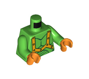 LEGO Fel groen Twitch Torso (973 / 76382)