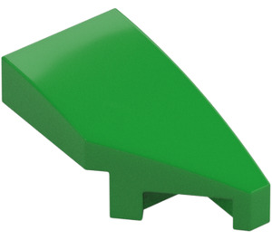 LEGO Bright Green Wedge 1 x 2 Right (29119)