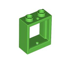 LEGO Fel groen Venster Kader 1 x 2 x 2 (60592 / 79128)