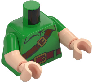 LEGO Klargrön Young Link Minifigur Kropp (973)