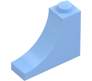 LEGO Bright Light Blue Arch 1 x 3 x 2 with Inside Bow (18653)