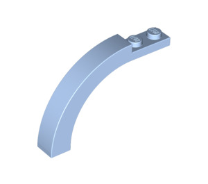 LEGO Bright Light Blue Arch 1 x 6 x 3.3 with Curved Top (6060 / 30935)