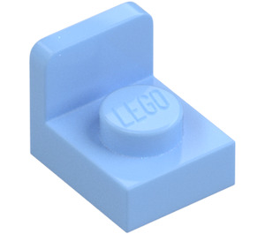 LEGO Bleu Clair Brillant Support 1 x 1 avec 1 x 1 assiette En haut (36840)