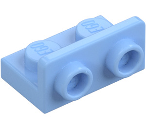 LEGO Bright Light Blue Bracket 1 x 2 with 1 x 2 Up (99780)