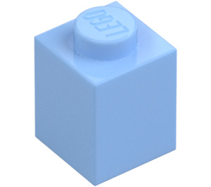 LEGO Leuchtendes Hellblau Stein 1 x 1 (3005 / 30071)