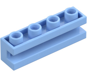 LEGO Helder lichtblauw Steen 1 x 4 met groef (2653)