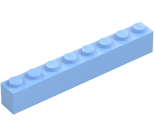 LEGO Lyseblå Klods 1 x 8 (3008)