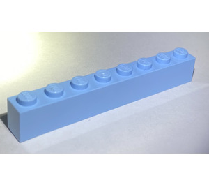 LEGO Helder Lichtblauw Steen 1 x 8 (3008)