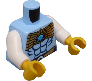 LEGO Leuchtendes Hellblau Chima Torso Assembly (76382 / 88585)