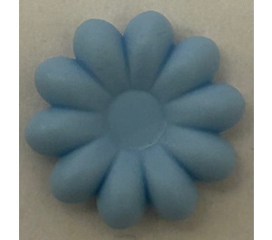 LEGO Leuchtendes Hellblau Clikit Daisy 2 x 2 mit 10 Blütenblätter (45455 / 46281)