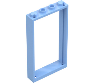 LEGO Bright Light Blue Door Frame 1 x 4 x 6 (Single Sided) (40289 / 60596)