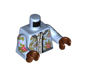 LEGO Lyseblå Minifig Torso (973 / 76382)