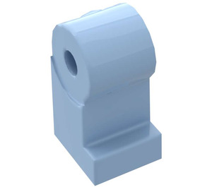 LEGO Bright Light Blue Minifigure Leg, Left (3817)