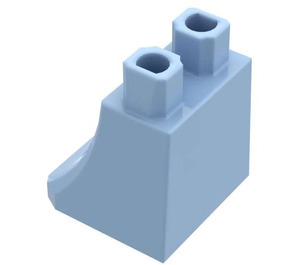 LEGO Bleu clair brillant Minifigure Skirt (36036)