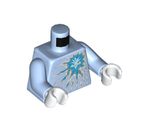 LEGO Lyseblå NRG Zane Torso (973 / 76382)