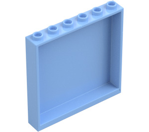 LEGO Leuchtendes Hellblau Paneel 1 x 6 x 5 (35286 / 59349)