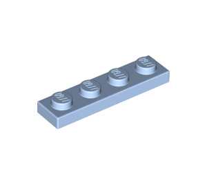 LEGO Bright Light Blue Plate 1 x 4 (3710)