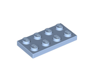 LEGO Bright Light Blue Plate 2 x 4 (3020)