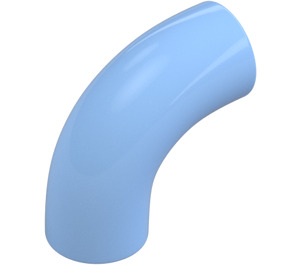 LEGO Bright Light Blue Round Brick Elbow 90 Degree Bend (25214)