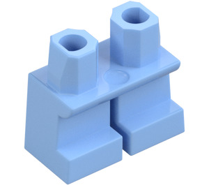 LEGO Bleu Clair Brillant Jambes courtes (41879 / 90380)