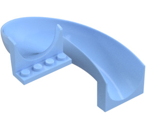 LEGO Bright Light Blue Slide (11267)