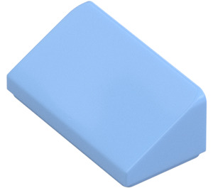 LEGO Bright Light Blue Slope 1 x 2 (31°) (85984)