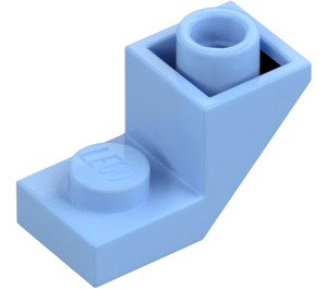 LEGO Bright Light Blue Slope 1 x 2 (45°) Inverted with Plate (2310)