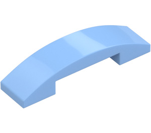 LEGO Bright Light Blue Slope 1 x 4 Curved Double (93273)