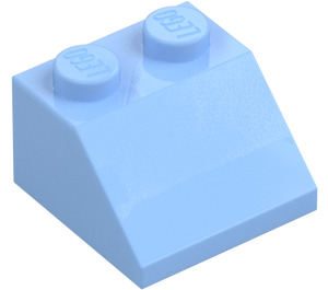 LEGO Bright Light Blue Slope 2 x 2 (45°) (3039 / 6227)