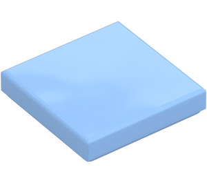 LEGO Bright Light Blue Tile 2 x 2 with Groove (3068 / 88409)