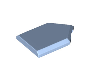 LEGO Bright Light Blue Tile 2 x 3 Pentagonal (22385 / 35341)
