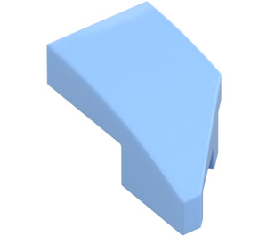 LEGO Bright Light Blue Wedge 1 x 2 Left (29120)