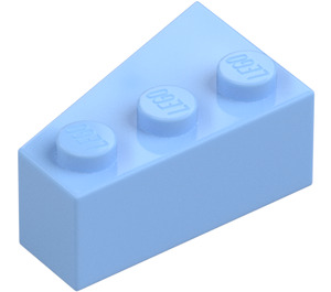 LEGO Lys lyseblå Kile Kloss 3 x 2 Høyre (6564)