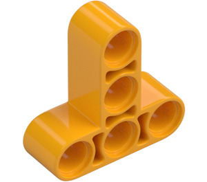 LEGO Leuchtendes helles Orange Balken 3 x 3 T-Shaped (60484)