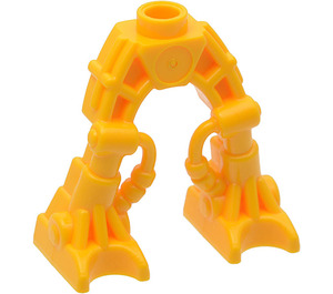 LEGO Bright Light Orange Bionicle Mechanical Legs (54276)